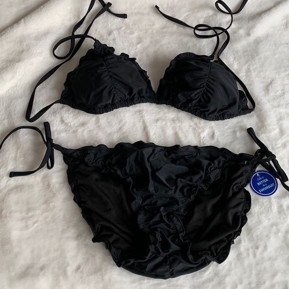 Swimsuits For All Other - Black string bikini